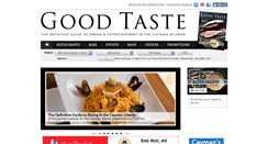 Desktop Screenshot of caymangoodtaste.com
